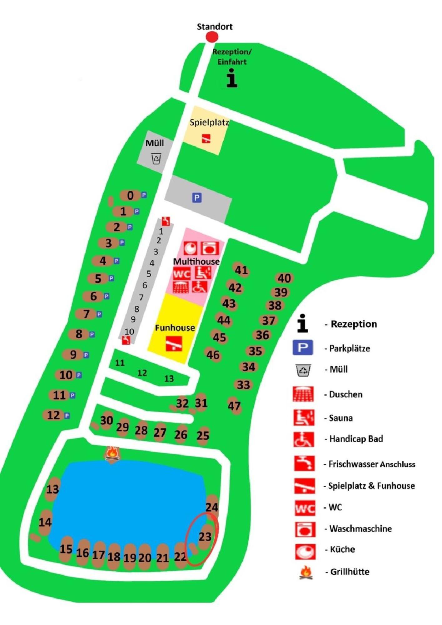 23 Familien Premium Pods "Juist" Villa Silberstedt Bagian luar foto